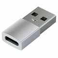 Satechi Aluminum Usb A 3.0 To Usb C Adapter, Silver ST-TAUCS